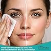 World Amenities - Makeup Remover Wipes - Alcohol Free - Vitamin E Face Wipes for Sensitive Skin Comfort - Individually Wrapped - Travel Friendly Facial Cleansing Wipes - 50 Count