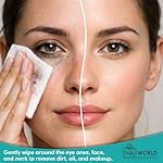 World Amenities - Makeup Remover Wipes - Alcohol Free - Vitamin E Face Wipes for Sensitive Skin Comfort - Individually Wrapped - Travel Friendly Facial Cleansing Wipes - 50 Count - Image 2