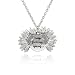 Sunshine Keep Fucking Going- Sunflower Necklace Box (Silver)
