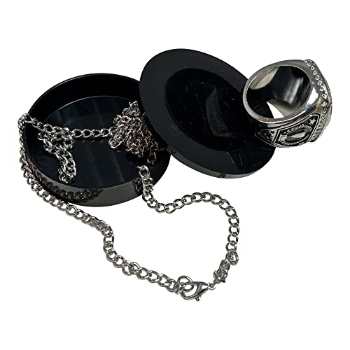 Express Medals Champion Clear Center Stone Trophy Ring Award Gift Fantasy Prize With Display Neck Chain And Stand Championship Rings #TOP5