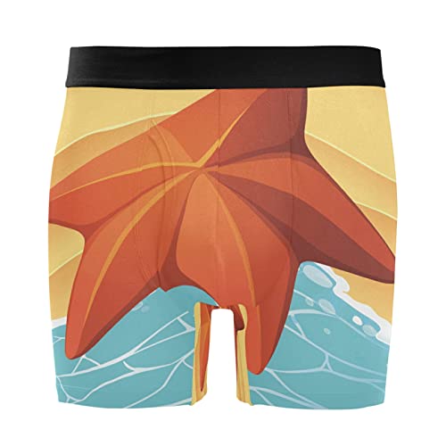 Bóxer cómodos para hombre Vnurnrn, pack de 2 calzoncillos anti-roces