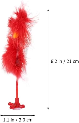 Miniatura 6 de MAGICLULU 5 bolígrafos de gel con forma de avestruz divertidos bolígrafos de gel de dibujos animados, bolígrafos de gel de dibujos animados,