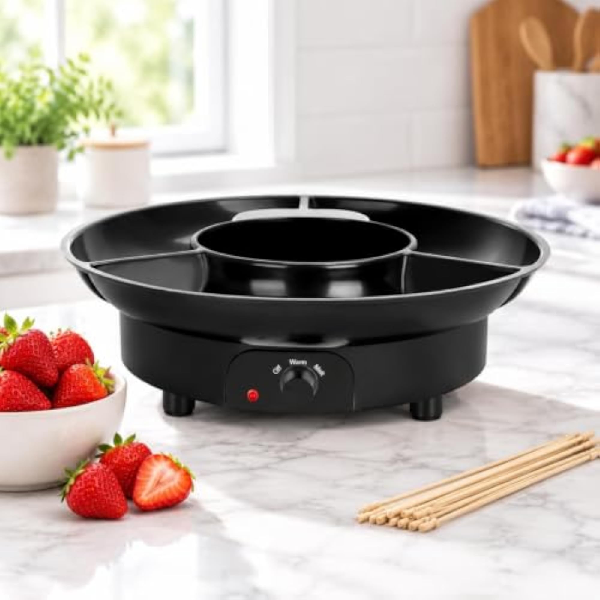 Chocolate Melting Appliance with Dipping Forks