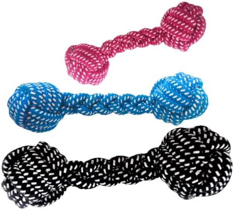Chalesco Brinquedo de Corda Rope Bone para Cães (Cor Sortida)
