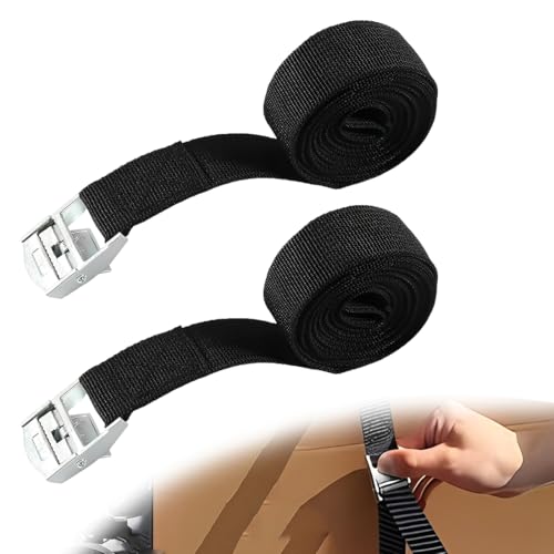 MEXRUMI 2 Piezas Correa De Amarre 20Mm Correas De Trinquete Cinchas De Amarre Rapido Cinchas ​para Baca Coche Cinturón...