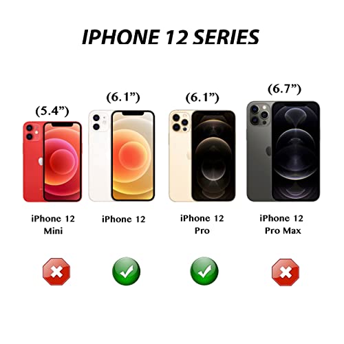 Wallskin 2 Pack Replacement Belt Clip Holster For Apple Iphone 12 Pro, Iphone 12 Otterbox Defender Series Case | Clip For Belt Holder (Case Not Included) #TOP2