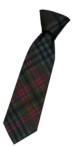 Cravate en Laine Garçon Anti-Plis Kennedy Weathered Tartan Écossais I LUV LTD