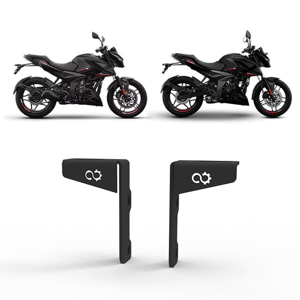 Image of Fog Lamp Mount Compatible with Bajaj Pulsar N250 (Black, Pack of 1)