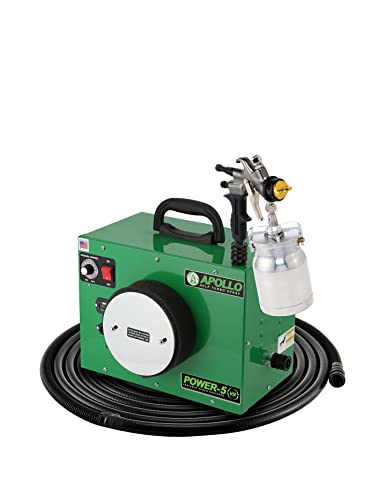 Apollo Sprayers HVLP POWER-5 VS 5-Stage Turbo Paint System+7700QT Gun & 32' Hose