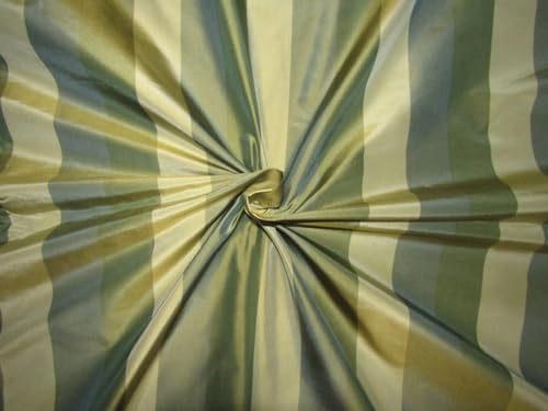 Soie de 137,2 cm de large en taffetas irisé vert pour créer des volumes de robes uniques