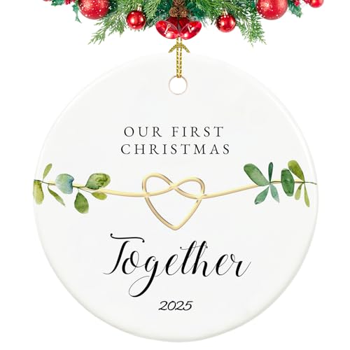 First Christmas Together Ornament 2025, Our First Christmas Together Gifts,Gift