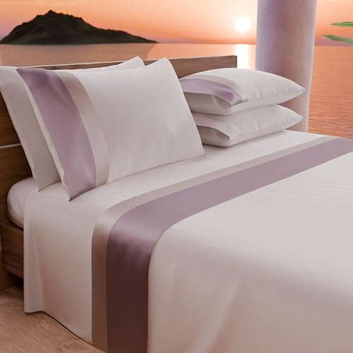 PETTI Artigiani Italiani - Set Lenzuola Letto Matrimoniale con Doppia