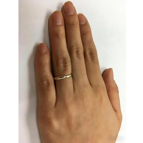 Image of 10k Light Comfort Fit Wedding Band