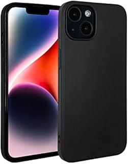 Caseprotech for iPhone 14 case shockproof slim deluxe matt finish (black) with free screen protector iPhone 14 case compatible with wireless charging iPhone 14 cover