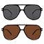 Black/Grey+deep Brown