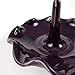 Pretty Purple Fluted Jewelry Ring Holder - Handmade Pottery