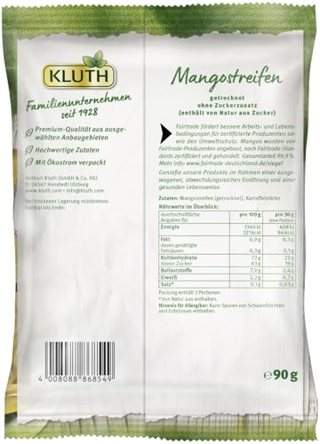 Kluth Mango, ungeschwefelt 90 Gramm (1er Pack)