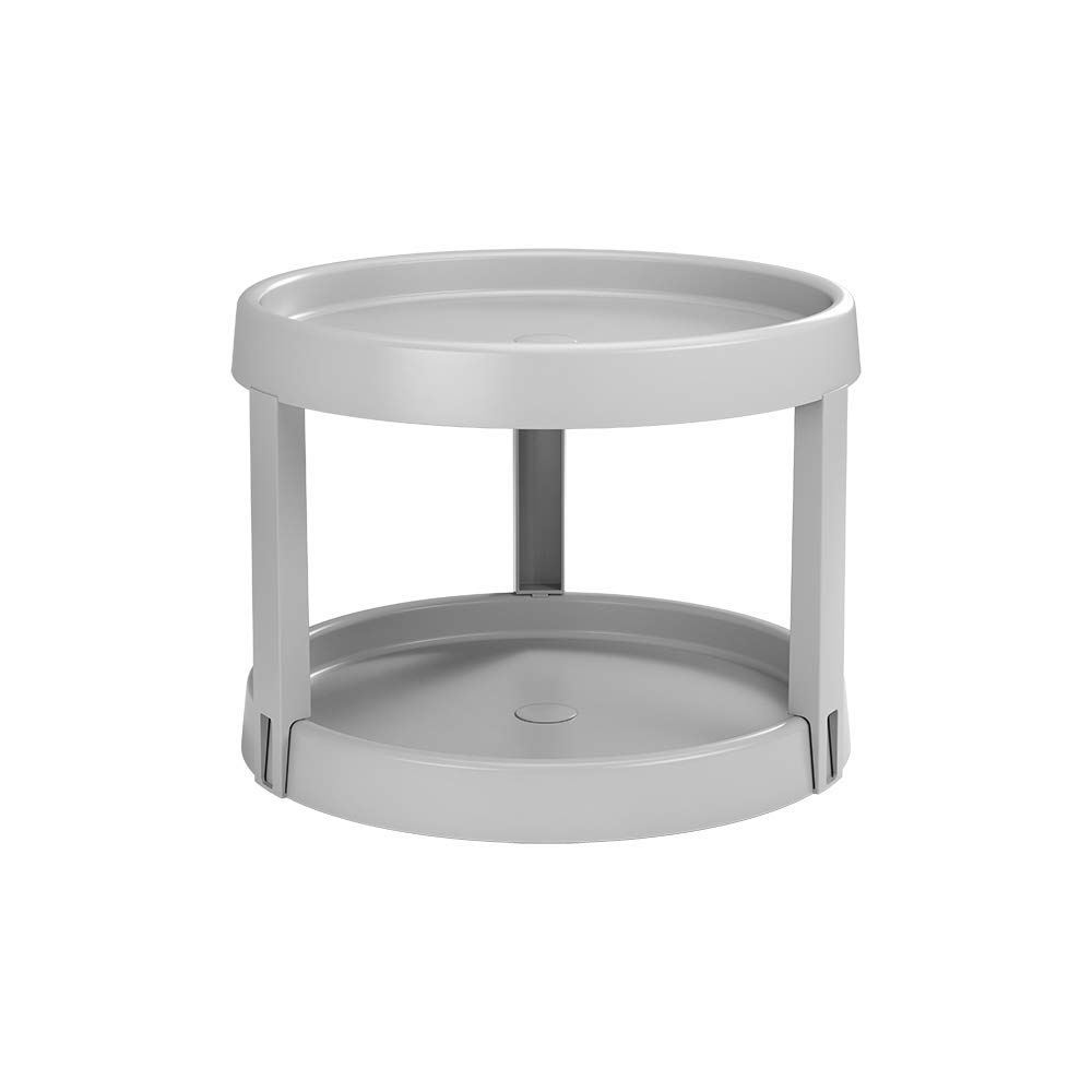 Metaltex Organisizador Giro-2 Alturas Giro 2, Grey, diameter 28 x 21 - Image 2