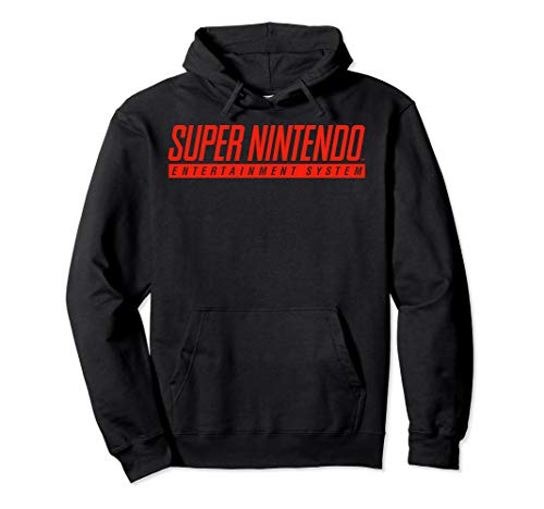 Super Nintendo Entertainment System Classic Logo Pullover Hoodie