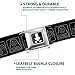 Buckle-Down unisex adult Seatbelt Avatar: the Last Airbender Regular Belt, Avatar: Last Airbender, 1.5 Wide - Fits Pant Size 24-38 US