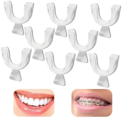 12 protectores bucales de silicona para la noche, para el sueño, cuidado dental
