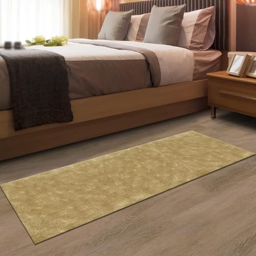 Tapis de cuisine devant évier 50x350cm orange moderne