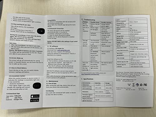 Wellue O2Ring Oxygen Monitor With Vibration Reminder - Bluetooth O2 Pulse Oximeter Rechargeable, Continuous Recording Of Spo2 & Pr, Blood Oxygen Saturation Tracker With Free App & Pc Reports #TOP6