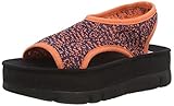 Unglaublich flexibel. CAMPER Damen Oruga Up Peeptoe Sandalen, Pink (Multi-Assorted 999), 40 EU