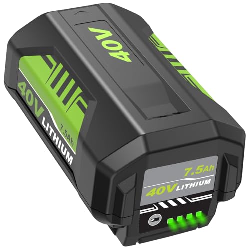 Image of Reoben 1Pack OP4060 7500mAh 40 Volt Replacement for Ryobi 40V Battery 7.5Ah