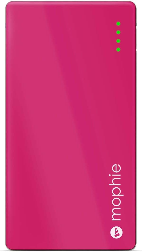 mophie Juice Pack Powerstation Mini Pink One Size (Renewed)