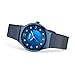 Imagen de BERING 14427-393 Reloj solar para mujer con caja de acero inoxidable de 27 mm con acabado azul y esfera azul