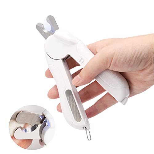 MZFANG Coupe Griffes Chat Coupe Ongle Chiens Ciseaux à Ongles Animaux avec LED Ligne de Sang Lumières Tondeuses à Griffes de Chat Professionnels pour Chiot Lapin Oiseau et Petits Animaux Cover