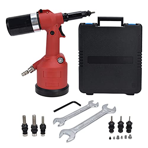 Pistolet de noix de rivet pneumatique en acier robuste pour assemblages de précision M3-M12