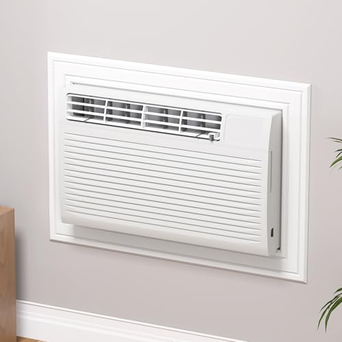 Powrocket Moulding Trim for Through The Wall Air Conditioner,Self Adhesive Insulation Trim Frame for TTW AC Unit,Flexible Decoration Edge Trim for Sealing Gaps, Keeping Hot Air Out,Foam Material