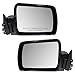 Driver and Passenger Manual Side View Mirrors Replacement for Jeep SUV 55034131 55007818