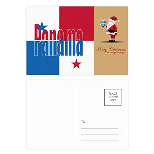 Cartes postales père Noël Panama en lot de 20 pour écrire aux enfants