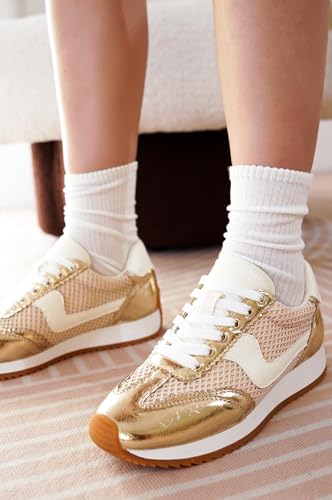 Image of Project Cloud Fashion Sneakers for Women 2026 - Lightweight Lace-Up Shoes for Women with Memory Foam Insoles - Trendy Womens Shoes - Non-Slip, Comfortable Womens Sneakers (Madison)