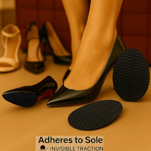 Protectores antideslizantes para zapatos 3"x4.3" (3 pares) miniatura 2