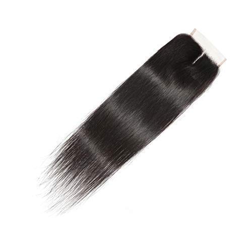 Image of Tressedup hair Front Lace Hair Closure hair wigs For Women and Girls Hair Topper Closure Natural Look Hairs Black 18 Inch Length 100 Gram Pack of 1