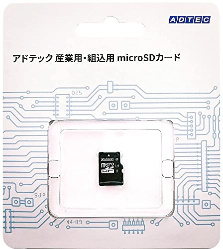アドテック 産業用/組込用 microSDカード ブリスターパッケージ SDHC 16GB Class10 UHS-I U1 aMLC BP EMH16GPBWGBECDAZ
