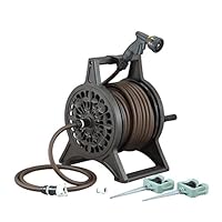 Amazon | 三洋化成 ブロンズリール 12mmネットホース 20m ブラウン BR4