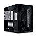 Lian Li O11 Dynamic Mini V2 PC Case Black | Compact ATX Mid Tower with Dual-Chamber Design, Tempered Glass and Modular Layout