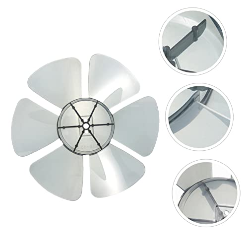 Amosfun 5 Peças De Lâmina De Ventilador Elétrico Pedestal Ventilador Silencioso Suporte De Ventilado