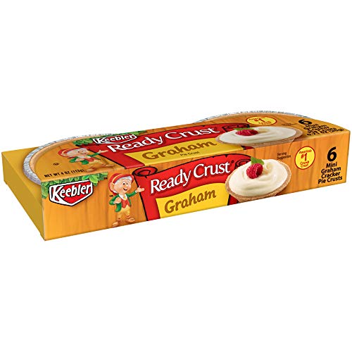 Keebler Ready Crust Mini Graham Cracker Pie Crust, No Bake, Ready Made for Holiday Pie, Pack of 12, 48 oz Box - Thumbnail 3