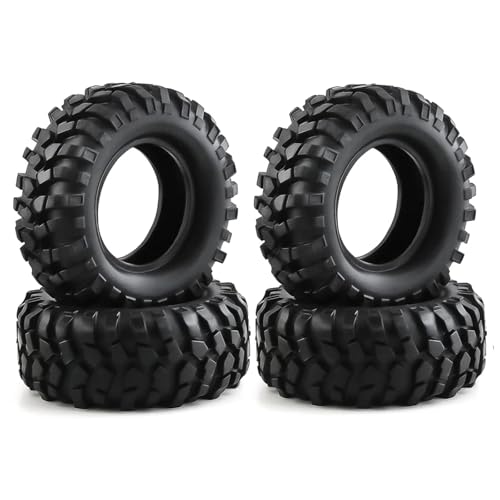 Pneus caoutchouc RC 1.9 95mm pour Traxxas TRX4 et Axial SCX10
