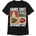 Marsee imagine ’n do it Same Shit Different Hat DesignT-Shirt Navy