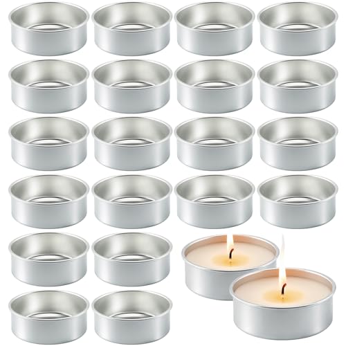 20 Teelichthalter Metall, Stabiles Set Für Kerzenhalter, Dekorative...