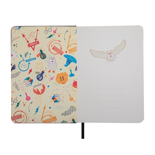 Image of Cinereplicas Harry Potter - Hedwig Embroidered Notebook - 160p - Official License