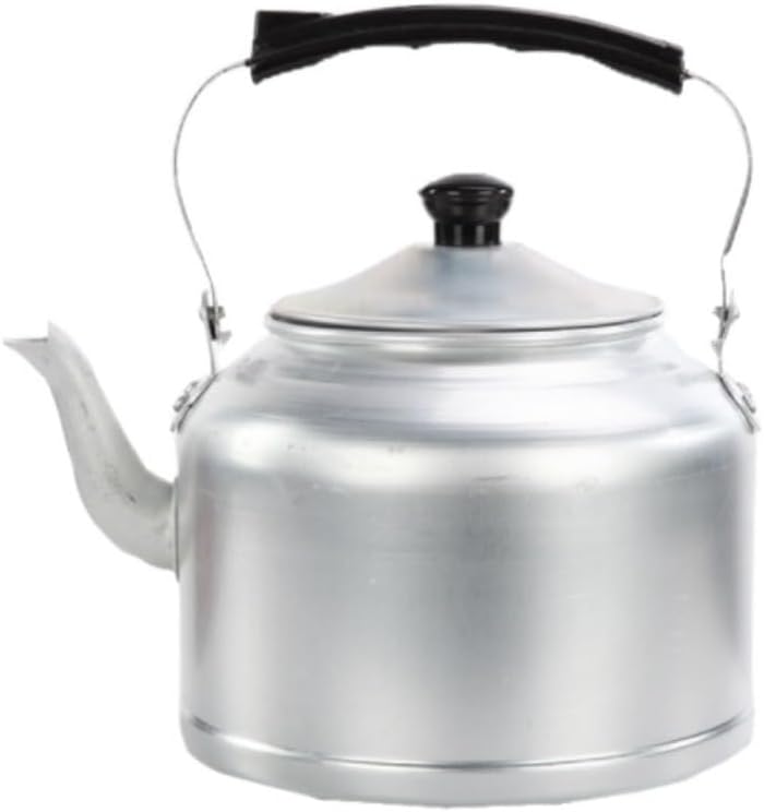 Stove Top Kettle Aluminum Kettle Stovetop Tea Kettle Coffee Maker Kitchen Tea Kettle Stovetop Whistling Kettle Stovetop Kettle for Kitchen,Silver-24cm