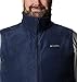 Columbia Mens Steens Mountain Fleece Vest, Collegiate Navy, Large